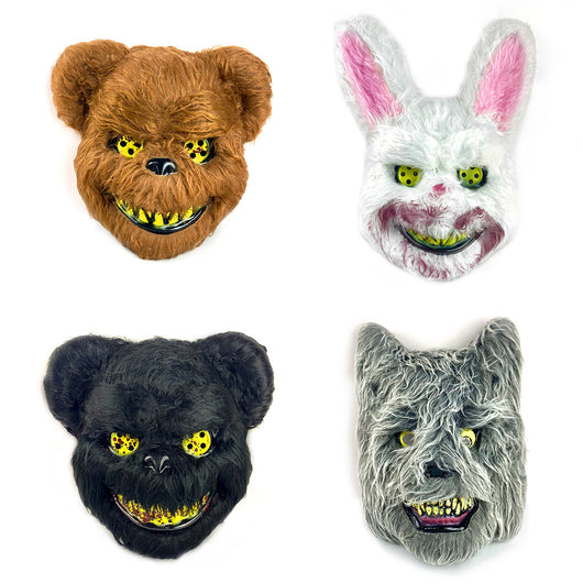 Máscara de Oso de Peluche para Cosplay y Disfraz