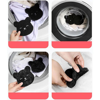 Bola de Limpieza con Forma de Oso - Removedor de Pelos para Lavadora y Ropa - Image 6