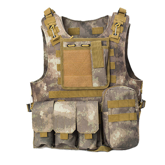 Chaleco Táctico Anfibio Multiusos con Carabineros para Deportes Extremos - Image 2
