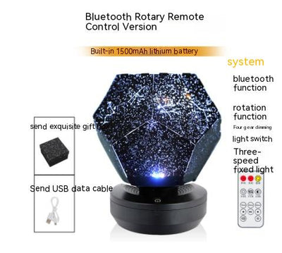 Proyector de Cielo Estrellado 3D - Lámpara Nocturna LED con Carga USB - Image 17