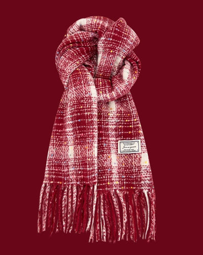 Bufanda Escocesa de Imitación Cachemira para Mujer - Cálida y Versátil - Image 5
