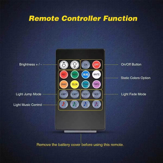 Luz LED RGB Ambiental Bluetooth con Sincronización Musical - Image 11