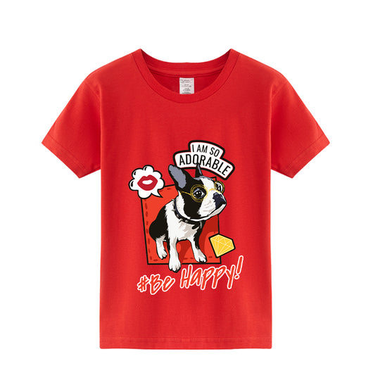 Playera Bulldog Francés Estampado Verano Manga Media - Image 17