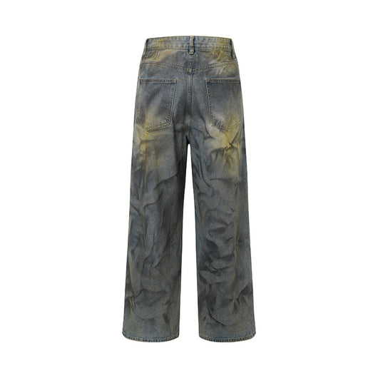 Pantalones Vaqueros Desgastados con Lavado Vintage - Image 12
