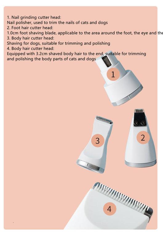 Cortapelo Recargable para Perros - Máquina de Aseo Profesional - Image 6