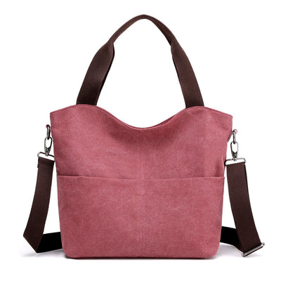 Bolso Tote Grande de Lona - Capacidad Máxima para tu Día - Image 6
