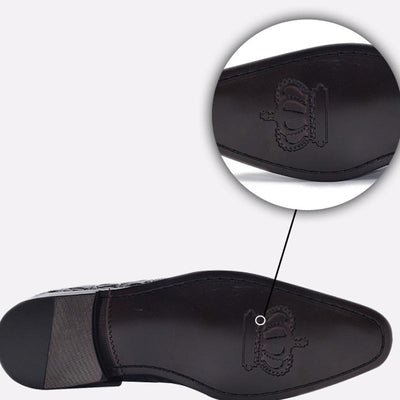 Zapatos de Cuero Genuino Business Set Foot para Hombre - Image 10