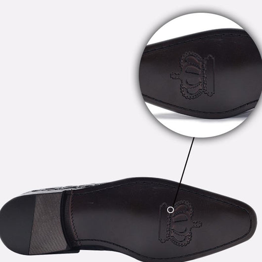 Zapatos de Cuero Genuino Business Set Foot para Hombre - Image 10