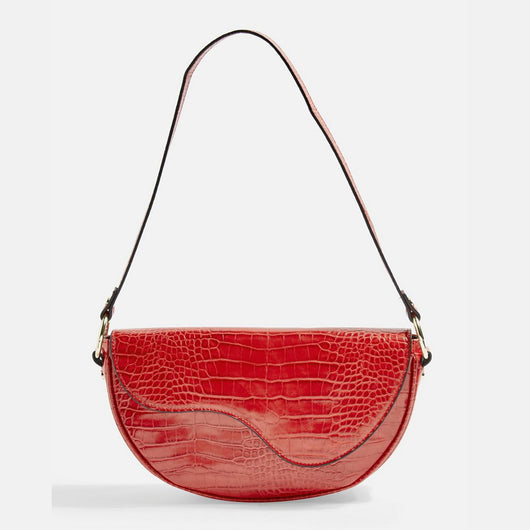 Bolso Bandolera Media Luna con Textura y Diseño Exclusivo - Image 11