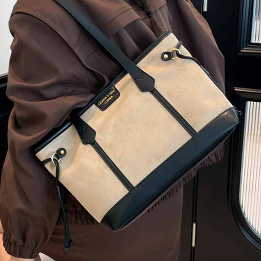 Bolso de Hombro Elegante Textura Premium Tote Ejecutivo - Image 2