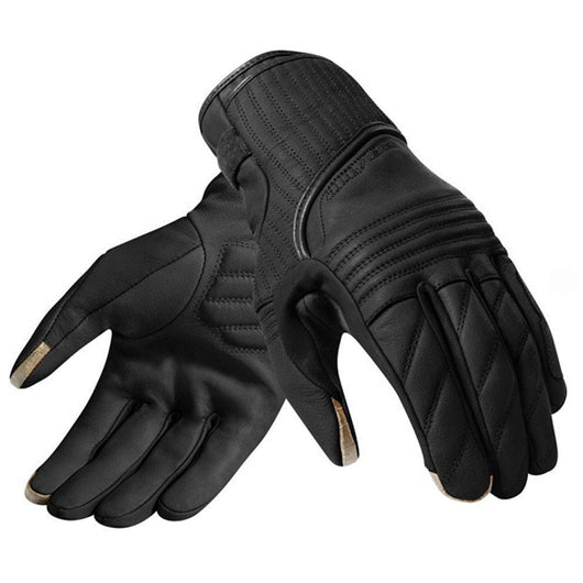 Guantes de Motociclismo Retro Impermeables Anticaída de Cuero Premium - Image 8