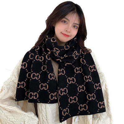 Bufanda de Cachemira Gruesa y Cálida para Mujer - Image 6