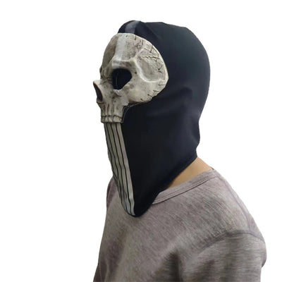 Máscara Facial de Calavera Fantasma para Festividades - Impresión Creativa - Image 4
