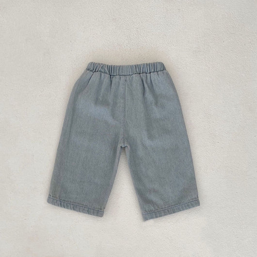 Pantalones Cortos Denim de Algodón con Bolsillos para Niños - Image 24