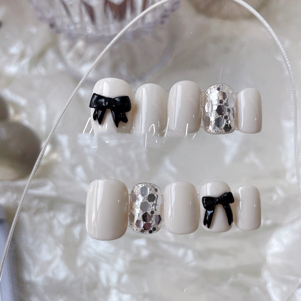 Parches de Uñas de Temperamento Corto - Elegancia Instantánea - Image 3