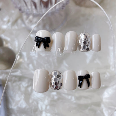Parches de Uñas de Temperamento Corto - Elegancia Instantánea - Image 3
