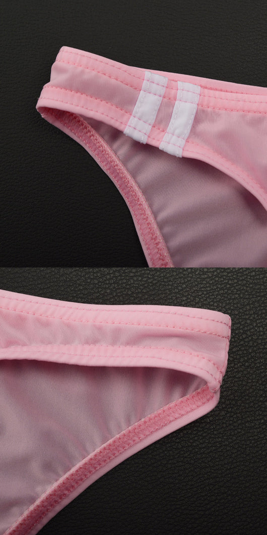Bóxer de Seda Helada Transparente Cintura Baja para Hombre - Image 29