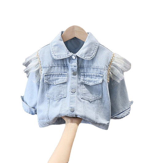Chaqueta Denim Casual Estilo Coreano Kitten - Image 6