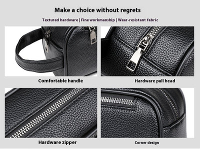 Cartera de Cuero para Hombre - Portadocumentos Ejecutivo de Gran Capacidad - Image 12