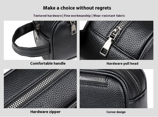 Cartera de Cuero para Hombre - Portadocumentos Ejecutivo de Gran Capacidad - Image 12