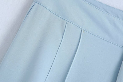 Traje Ejecutivo Cruzado con Pantalón Recto - Image 17