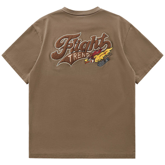 Camiseta Básica de Algodón Pesado para Hombre - Image 5