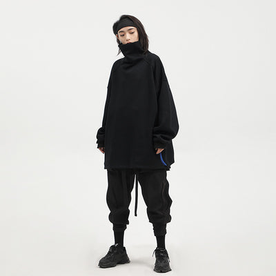 Suéter Cuello Alto Ajustable Unisex - Casual Cómodo Manga Larga - Image 12