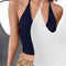 Set de 3 Tops Cortos Halter Backless para Verano