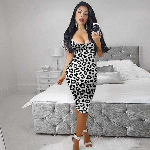 Vestido Largo Elástico Ajustado sin Espalda con Tirantes para Dama
