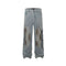 Jeans de Diseño Industrial Americano con Lavado Pesado