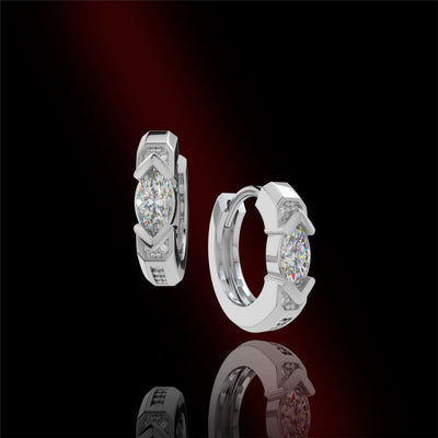 Aretes Ojo de Horus Plata 925 Enchapados - Image 2