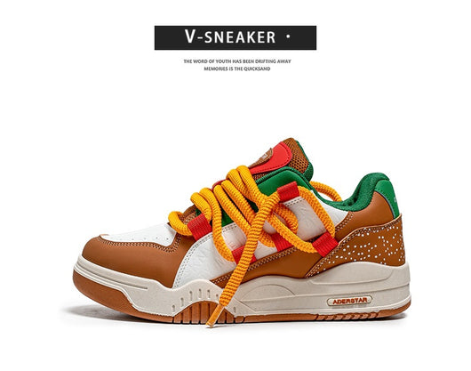 Tenis Retro Altos Hamburg Fries para Deportes y Estilo Casual de Verano - Image 13