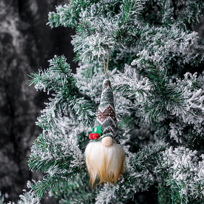 Muñeco Luminoso Colgante Tejido sin Rostro - Pequeño Duende Decorativo - Image 7