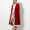 Capa de Caperucita Roja para Navidad - Disfraz de Fiesta y Escena
