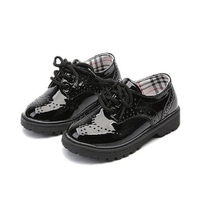Zapatos Escolares Estilo Británico con Cordones - Calzado de Rendimiento para Estudiantes - Image 5