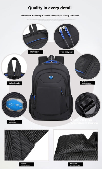 Mochila Universitaria Compartimentos Múltiples - Backpack Profesional para Laptop - Image 21