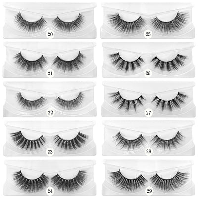 Pestañas Postizas 3D Voluminosas Multicapa - Set de 1 Par Natural - Image 13