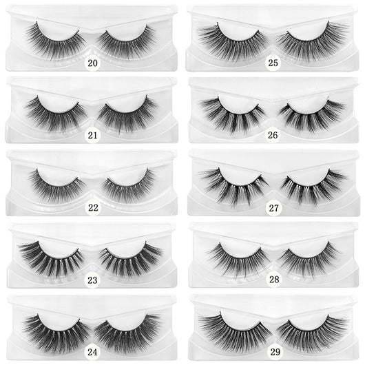 Pestañas Postizas 3D Voluminosas Multicapa - Set de 1 Par Natural - Image 13