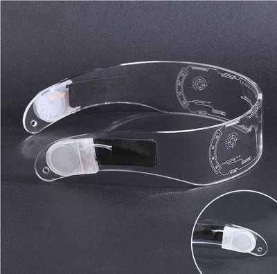 Gafas LED Luminosas con Efecto Tecnológico Futurista - Image 9