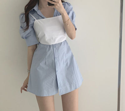 Blusa para Mujer con Detalle de Pecho y Mangas Abullonadas Medianas - Image 11