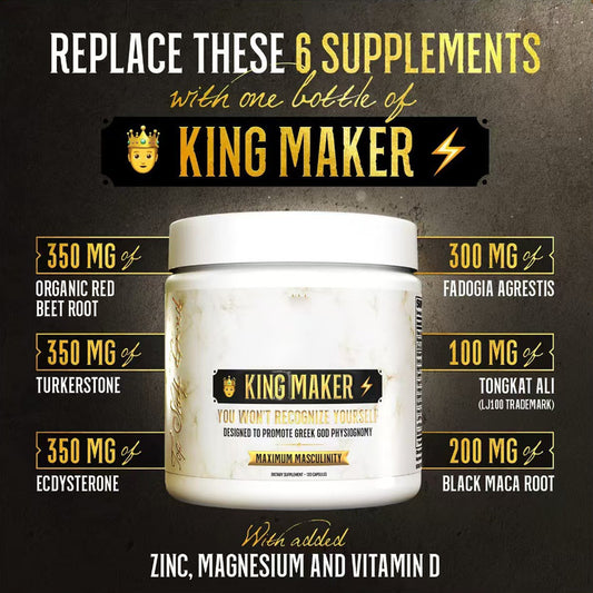 Cápsulas de Maca para Hombres 13 en 1 - 120 Cápsulas