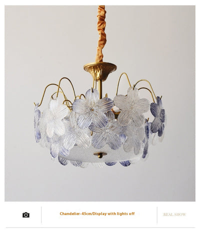 Lámparas de Cristal Coloreado Estilo Romántico Francés - Image 8