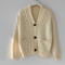 Cardigan Holgado Estilo Universitario para Mujer