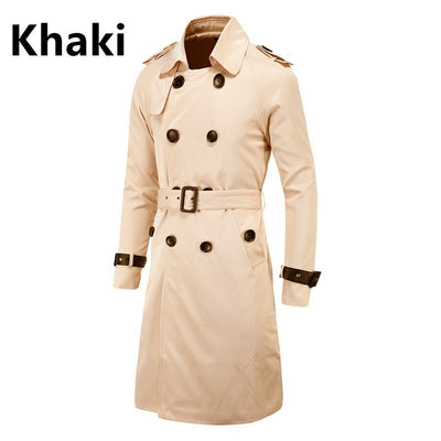 Chaqueta Cortavientos Doble Botonadura Slim Fit para Hombre - Image 15