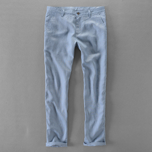 Pantalones de Lino Casual Cómodos y Transpirables - Image 4