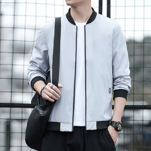 Chaqueta Casual de Manga Larga para Hombre - Primavera y Otoño