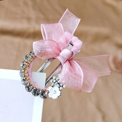 Pasador de Mariposa con Malla de Encaje - Accesorio de Cabello Elegante Metal - Image 11