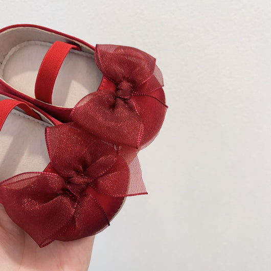 Zapatillas Princesa para Niñas con Moño y Cierre Velcro - Image 8