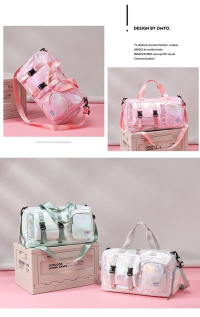Bolsa de Yoga y Fitness Perlada Multicolor con Compartimento Seco-Húmedo - Image 30