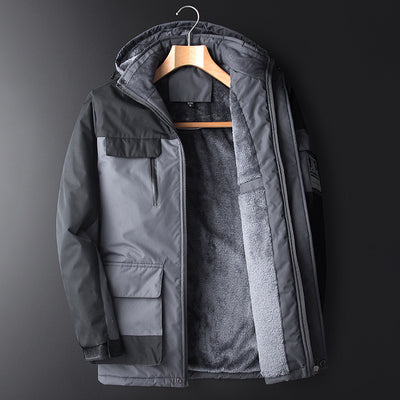 Traje de Montaña Impermeable y Cálido con Capucha Desmontable - Image 7